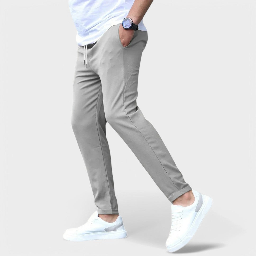 Pantalones elásticos modernos para hombre