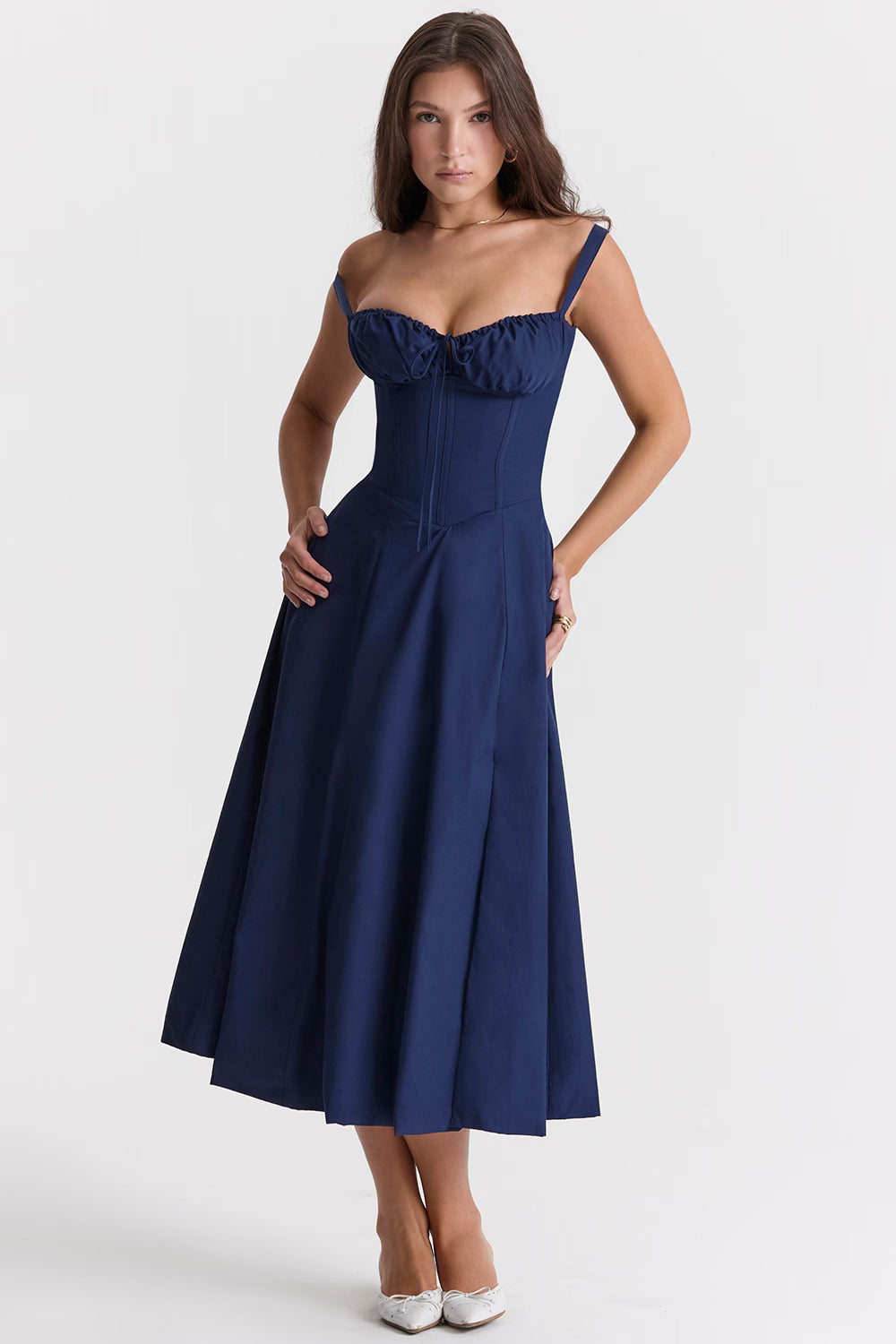 LUCI Vestido- Azul Oscuro