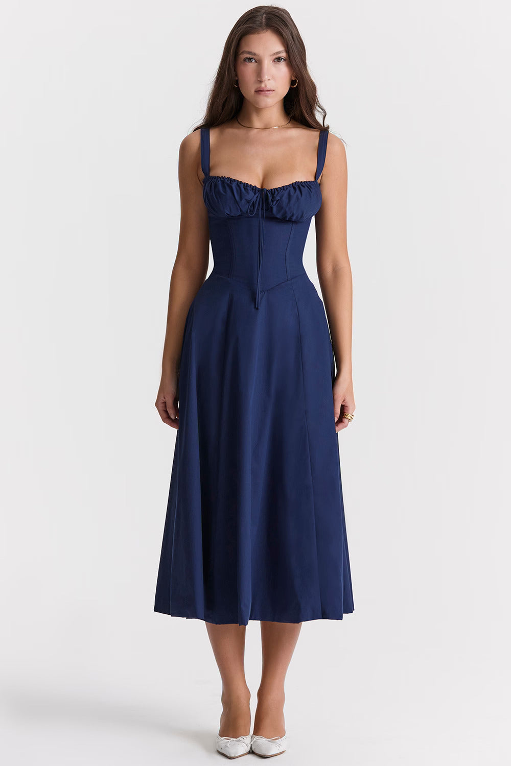 LUCI Vestido- Azul Oscuro