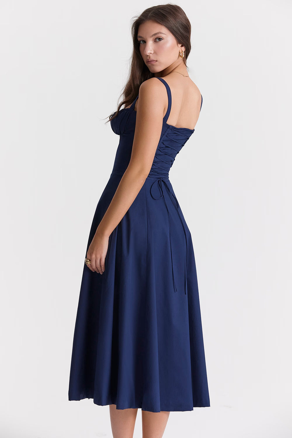 LUCI Vestido- Azul Oscuro