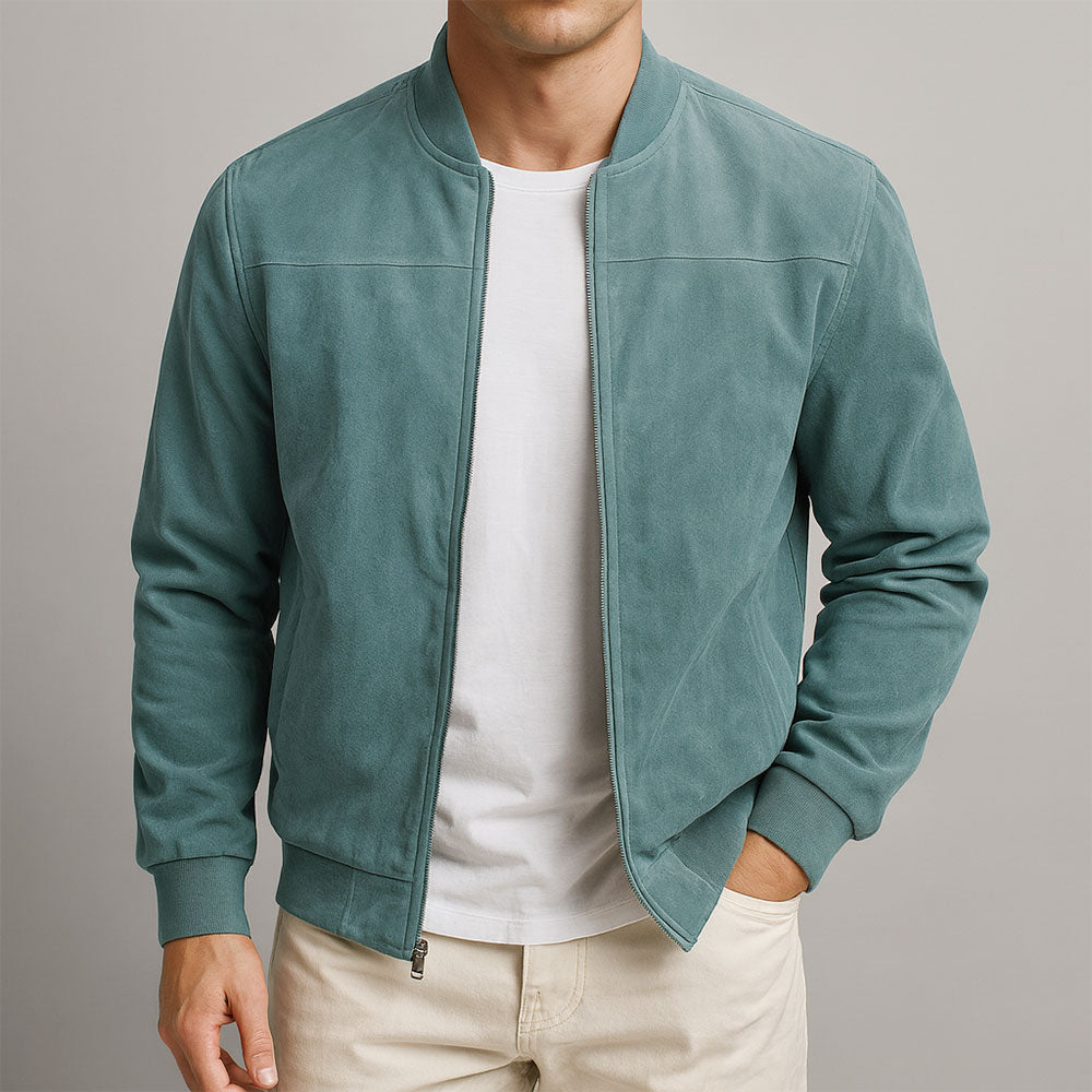 Chaqueta aspecto Ante