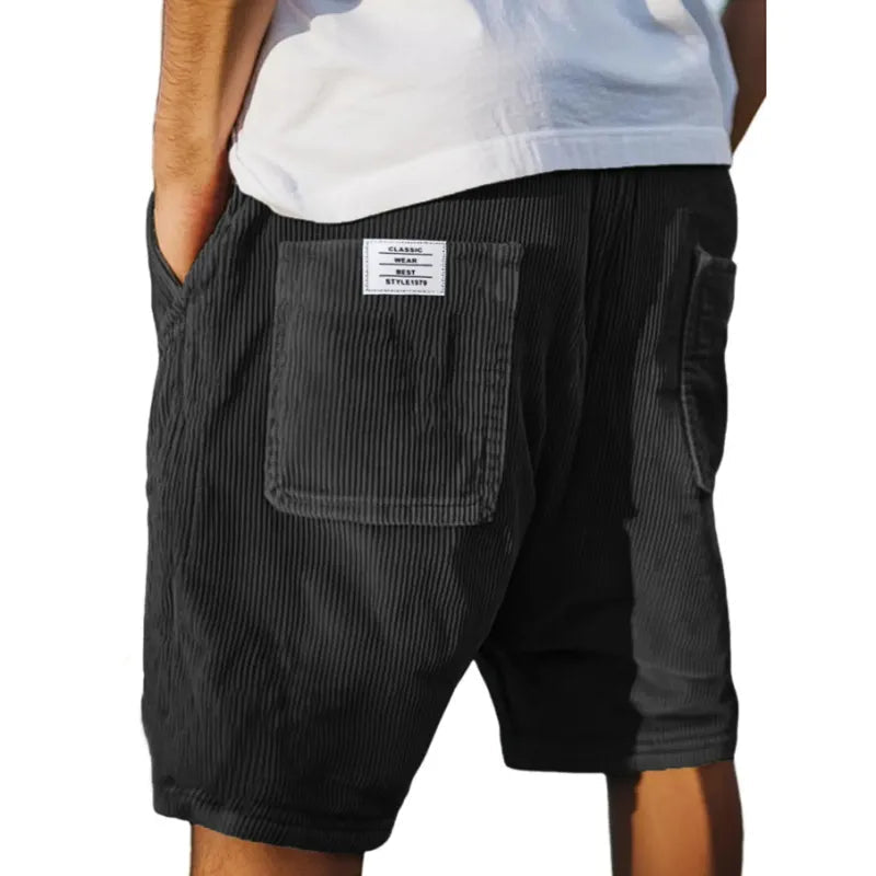 Victor | Pantalones cortos elegantes de terciopelo