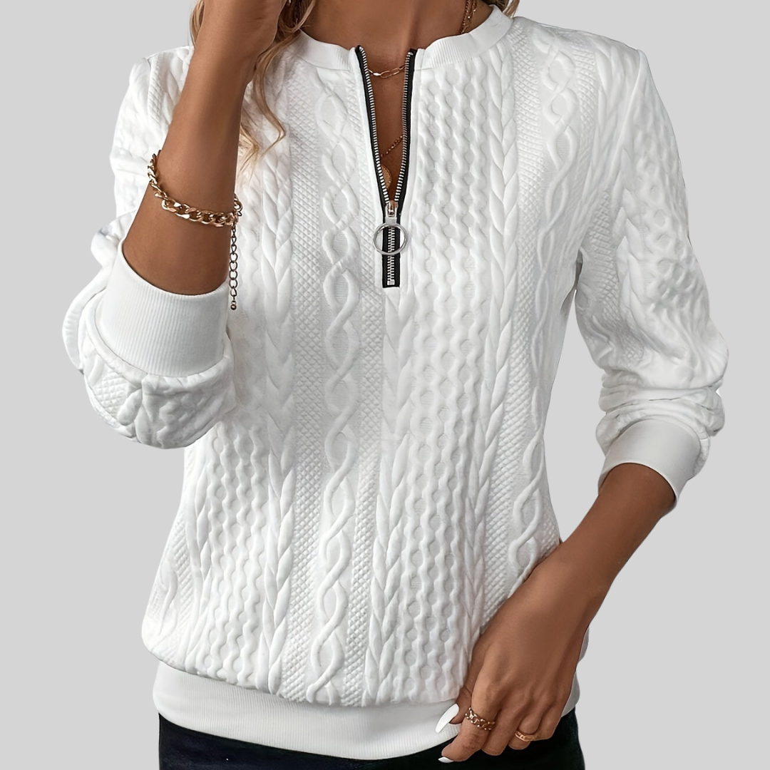 Jersey con cremallera Lucia