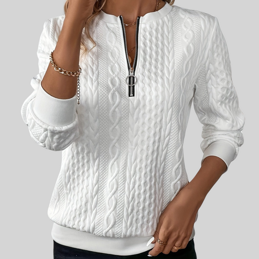 Jersey con cremallera Lucia