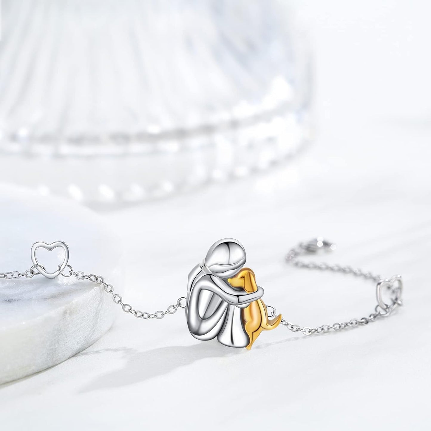 Lady™ | Pulsera con icono de perro