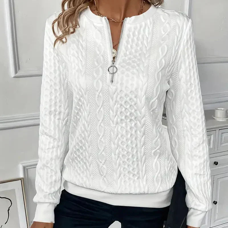Jersey con cremallera Lucia