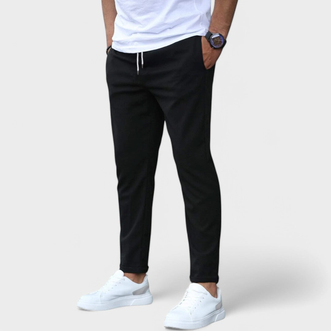 Pantalones elásticos modernos para hombre