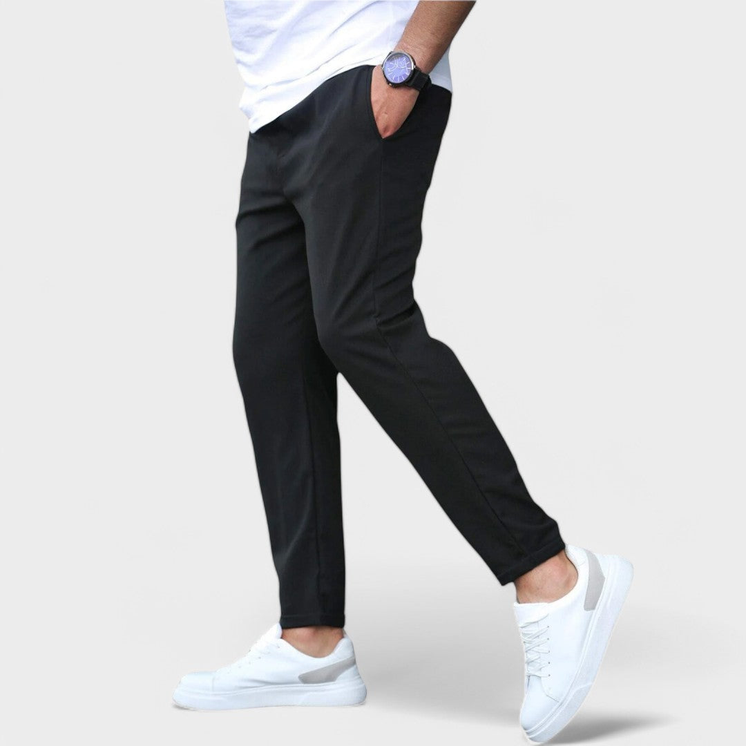 Pantalones elásticos modernos para hombre