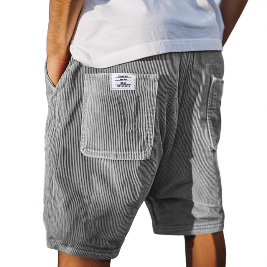 Victor | Pantalones cortos elegantes de terciopelo