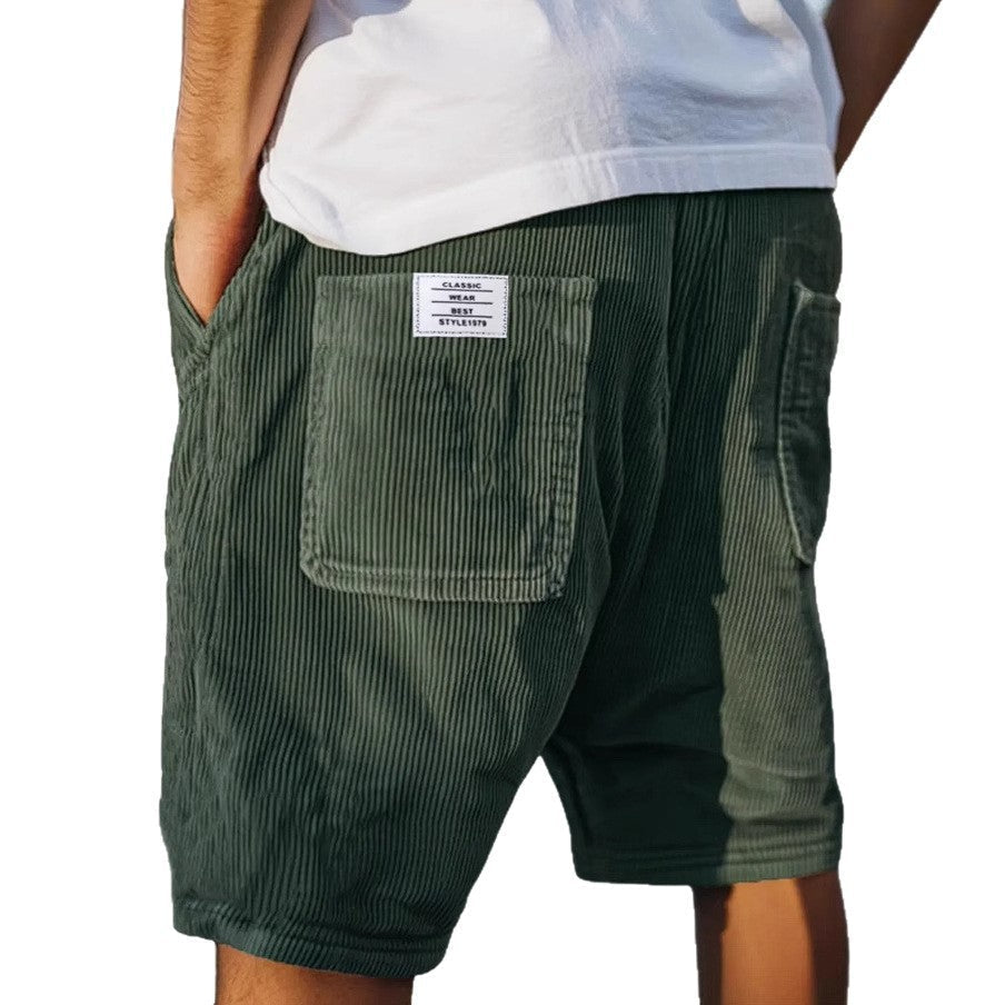 Victor | Pantalones cortos elegantes de terciopelo