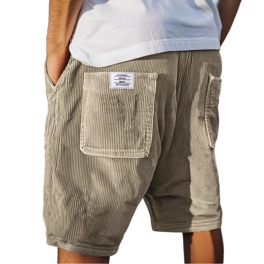 Victor | Pantalones cortos elegantes de terciopelo
