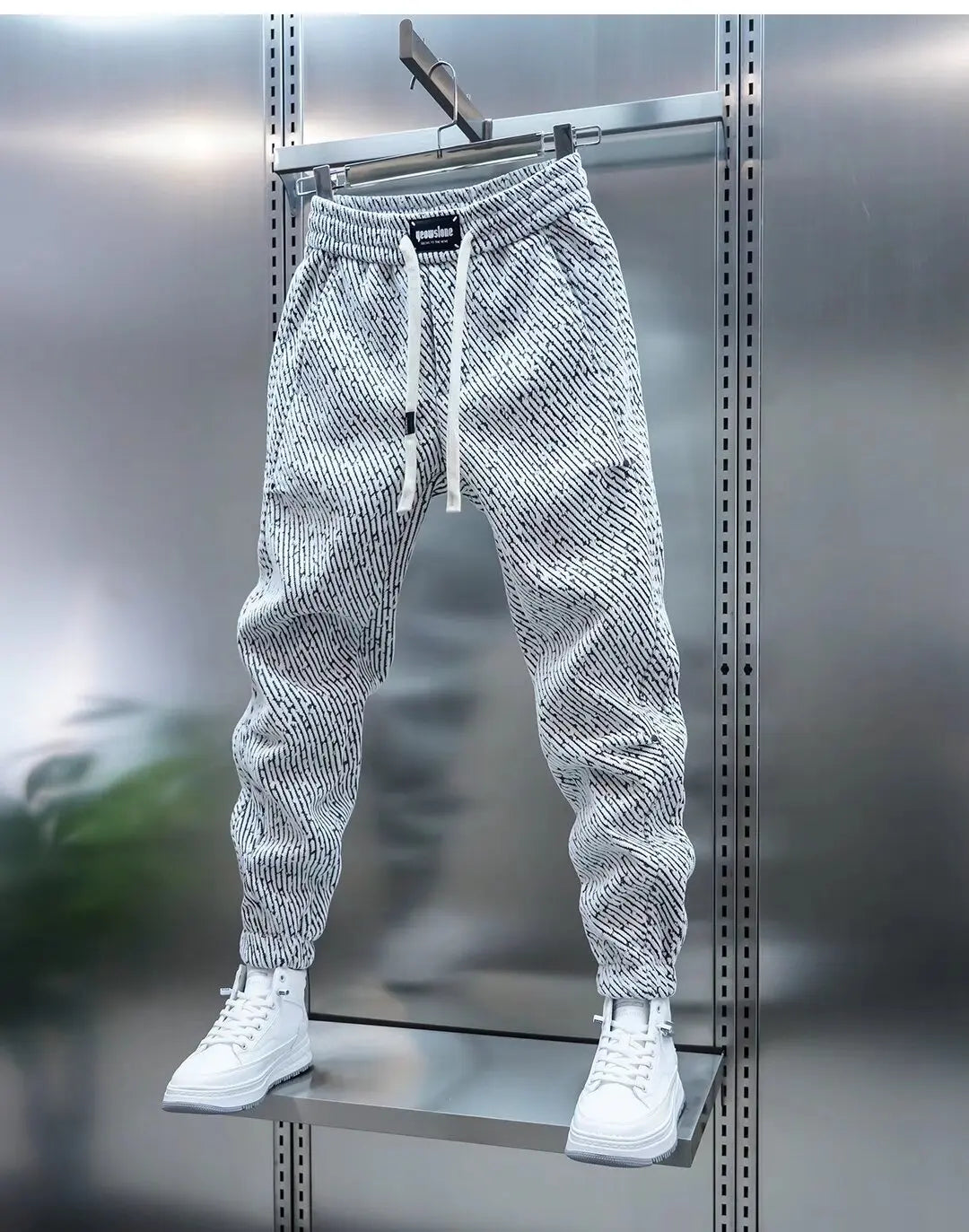 Pantalones de chándal ajustados para hombre