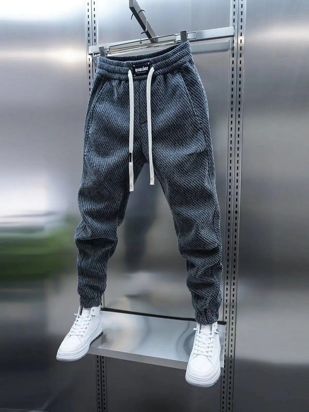 Pantalones de chándal ajustados para hombre