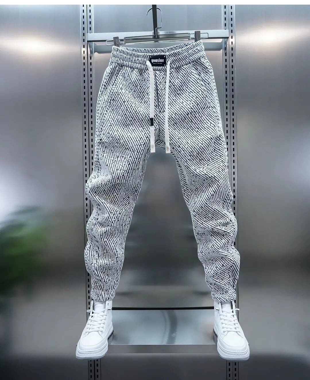 Pantalones de chándal ajustados para hombre
