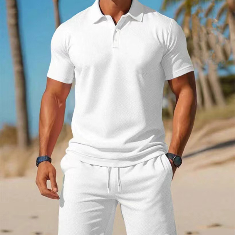 IBIZA- Conjunto para el verano hombre – Camiseta y pantalón corto