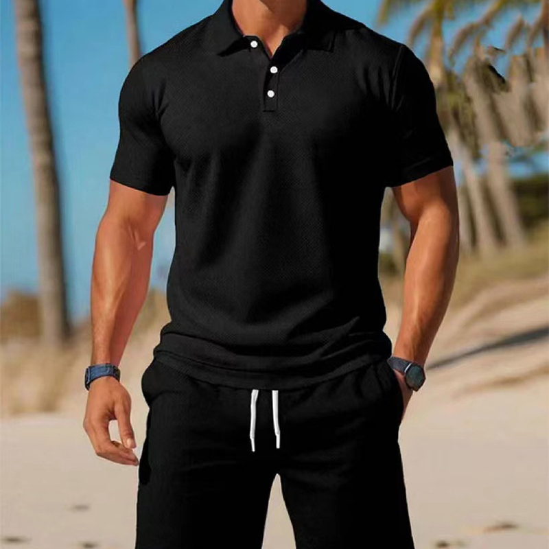 IBIZA- Conjunto para el verano hombre – Camiseta y pantalón corto