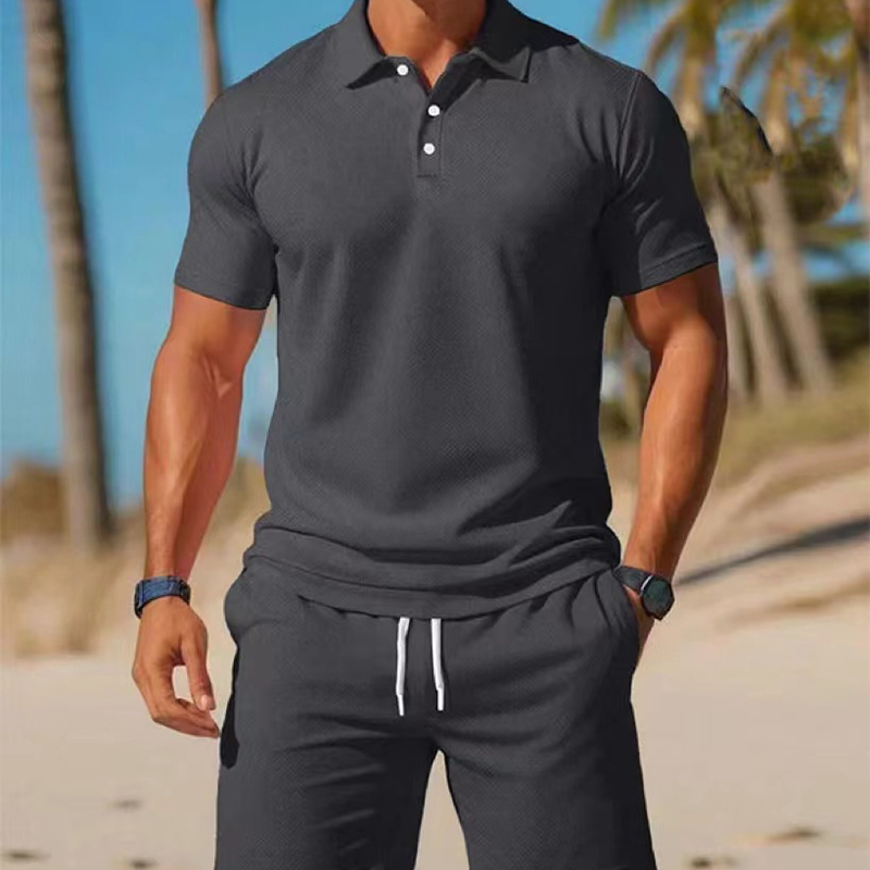 IBIZA- Conjunto para el verano hombre – Camiseta y pantalón corto